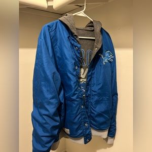 Reversible Detroit Lions Jacket